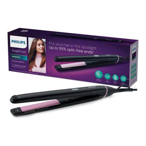 Planchita Rizadora / Alisadora Philips BHS675/00 Placa Ceramica / Ion  Keratina – SudamerisClub